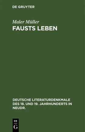 Müller |  Fausts Leben | eBook | Sack Fachmedien