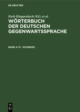 Klappenbach / Malige-Klappenbach / Kempcke |  M – Schinken | eBook | Sack Fachmedien