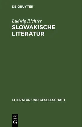 Richter |  Slowakische Literatur | Buch |  Sack Fachmedien