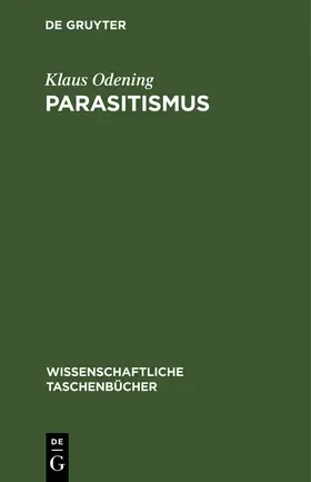 Odening |  Parasitismus | eBook | Sack Fachmedien