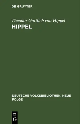 Hippel | Hippel | Buch | 978-3-11-269191-5 | sack.de