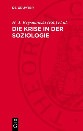 Marwedel / Krysmanski |  Die Krise in der Soziologie | Buch |  Sack Fachmedien