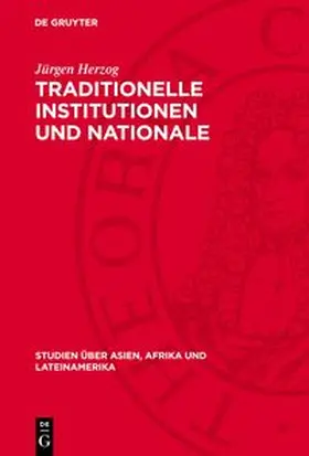 Herzog |  Traditionelle Institutionen und Nationale Befreiungsrevolution in Tansania | Buch |  Sack Fachmedien