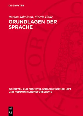 Jakobson / Halle |  Grundlagen der Sprache | eBook | Sack Fachmedien