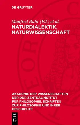 Buhr / Hörz |  Naturdialektik, Naturwissenschaft | eBook | Sack Fachmedien