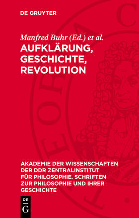Buhr / Förster |  Aufklärung, Geschichte, Revolution | eBook | Sack Fachmedien