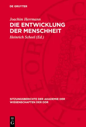 Herrmann / Scheel |  Die Entwicklung der Menschheit | eBook | Sack Fachmedien