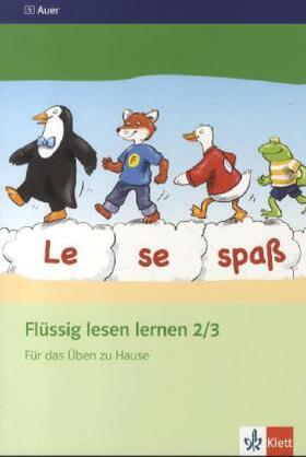 Tacke |  Flüssig lesen lernen. Arbeitsheft für das Üben zu Hause 2./3. Schuljahr | Buch |  Sack Fachmedien