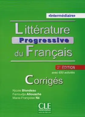 Allouache / Blondeau / Né |  Littérature progressive, Niveau intermédiaire | Buch |  Sack Fachmedien