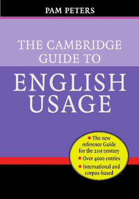 Peters |  The Cambridge Guide to English Usage | Buch |  Sack Fachmedien