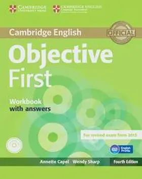 Capel / Sharp |  Objective First - Fourth Edition. Workbook with answers with Audio CD | Buch |  Sack Fachmedien