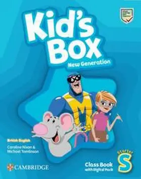 Nixon / Tomlinson |  Kid's Box New Generation. Starter. Class Book with Digital Pack | Buch |  Sack Fachmedien