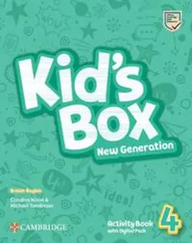 Nixon / Tomlinson |  Kid's Box New Generation. Level 4. Activity Book with Digital Pack | Buch |  Sack Fachmedien