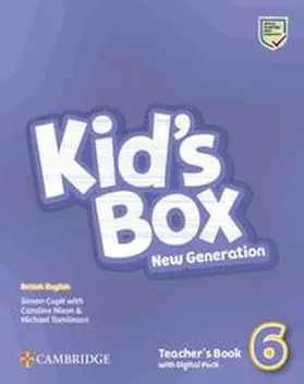 Cupit / Nixon / Tomlinson |  Kid's Box New Generation. Level 6. Teacher's Book with Digital Pack | Buch |  Sack Fachmedien