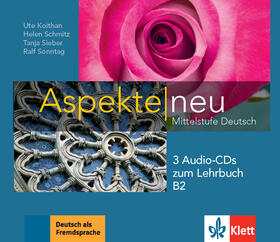 Koithan / Schmitz / Mayr-Sieber |  Aspekte neu B2. 3 Audio-CDs zum Lehrbuch | Sonstiges |  Sack Fachmedien