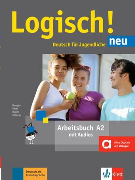 Dengler / Fleer / Rusch |  Logisch! Neu A2 - Arbeitsbuch mit Audio-Dateien zum Download | Buch |  Sack Fachmedien