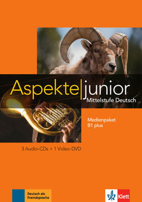 Koithan / Mayr-Sieber / Schmitz |  Aspekte junior B1 plus. Medienpaket (3 Audio-CDs + Video-DVD) | Sonstiges |  Sack Fachmedien