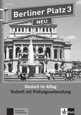 Rodi |  Berliner Platz 3 NEU - Testheft mit Prüfungsvorbereitung 3 mit Audio-CD | Buch |  Sack Fachmedien