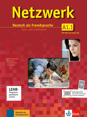 Schmitz / Dengler / Mayr-Sieber |  Netzwerk A1 in Teilbänden - Kurs- und Arbeitsbuch, Teil 1 mit 2 Audio-CDs und DVD | Buch |  Sack Fachmedien