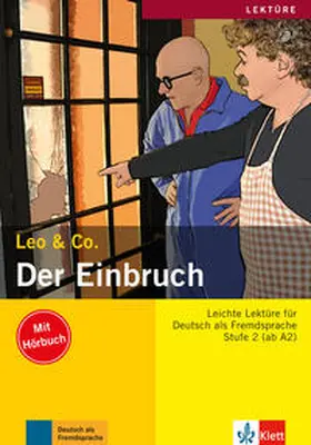 Burger / Scherling | Der Einbruch (Stufe 2) - Buch mit Audio-CD | Buch | 978-3-12-606396-8 | sack.de