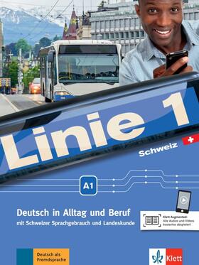 Kaufmann / Moritz / Rodi |  Linie 1 Schweiz A1. Kurs- und Übungsbuch mit DVD-ROM | Buch |  Sack Fachmedien