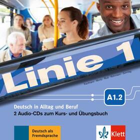 Harst / Kaufmann / Moritz |  Linie 1 A1.2 - 2 Audio-CDs zum Kurs- und Übungsbuch | Sonstiges |  Sack Fachmedien