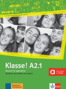 Fleer / Koithan / Mayr-Sieber |  Klasse! A2.1. Kursbuch mit Audios und Videos online | Buch |  Sack Fachmedien