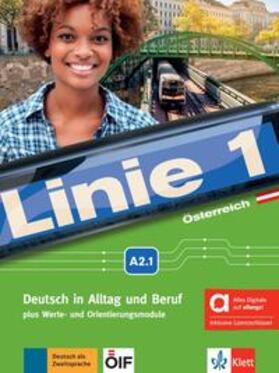 Dengler / Doubek / Hoffmann |  Linie 1 Österreich A2.1 - Hybride Ausgabe allango | Buch |  Sack Fachmedien