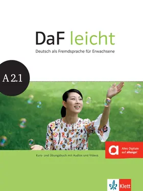 Jentges / Körner / Lundquist-Mog |  DaF leicht / Kurs- und Übungsbuch + DVD-ROM A2.1 | Buch |  Sack Fachmedien