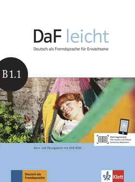 Jentges / Körner / Lundquist-Mog |  DaF leicht B1.1. Kurs- und Übungsbuch + DVD-ROM | Buch |  Sack Fachmedien