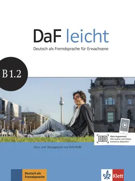 Jentges / Körner / Lundquist-Mog |  DaF leicht B1.2. Kurs- und Übungsbuch + DVD-ROM | Buch |  Sack Fachmedien