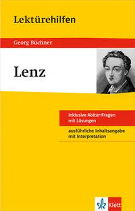 Büchner | Klett Lektürehilfen Georg Büchner "Lenz" | Buch | 978-3-12-923089-3 | sack.de