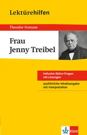 Fontane |  Lektürehilfen Theodor Fontane "Frau Jenny Treibel" | Buch |  Sack Fachmedien