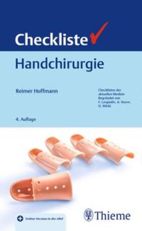 Hoffmann |  Checkliste Handchirurgie | Buch |  Sack Fachmedien