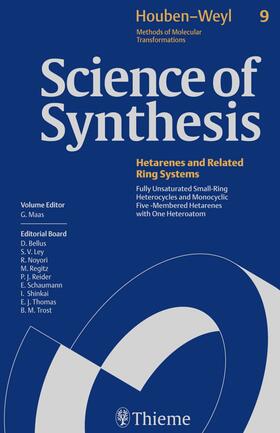  Science of Synthesis: Houben-Weyl Methods of Molecular Transformations  Vol. 9 | Buch |  Sack Fachmedien