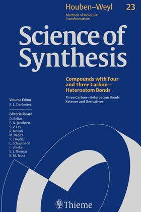 Danheiser |  Science of Synthesis: Houben-Weyl Methods of Molecular Transformations  Vol. 23 | Buch |  Sack Fachmedien