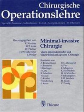 Kremer / Lierse / Platzer |  Minimal-invasive Chirurgie | Buch |  Sack Fachmedien