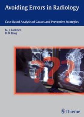 Krug / Lackner |  Avoiding Errors in Radiology | Buch |  Sack Fachmedien