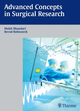 Robioneck / Bhandari |  Advanced Concepts in Surgical Research | Buch |  Sack Fachmedien