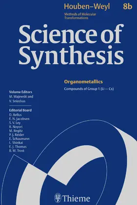 Majewski / Snieckus |  Science of Synthesis: Houben-Weyl Methods of Molecular Transformations  Vol. 8b | eBook | Sack Fachmedien