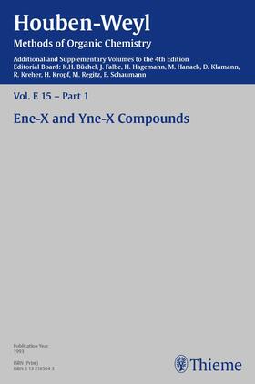 Banert / Bott / Ellinghaus |  Houben-Weyl Methods of Organic Chemistry Vol. E 15/1, 4th Edition Supplement | eBook | Sack Fachmedien