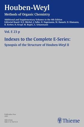 Houben-Weyl |  Houben-Weyl Methods of Organic Chemistry Vol. E 23p, 4th Edition Supplement | eBook | Sack Fachmedien