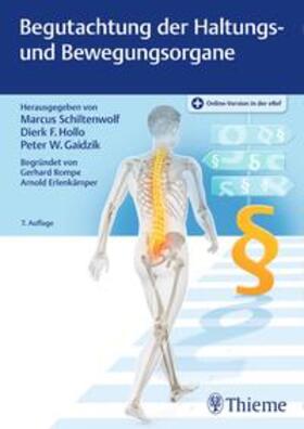 Schiltenwolf / Hollo / Gaidzik |  Begutachtung der Haltungs- und Bewegungsorgane | eBook | Sack Fachmedien