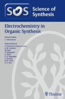 Ackermann |  Electrochemistry in Organic Synthesis | Buch |  Sack Fachmedien