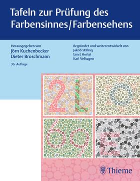 Kuchenbecker / Broschmann | Tafeln zur Prüfung des Farbensinnes / Farbensehens | Buch | 978-3-13-244756-1 | sack.de