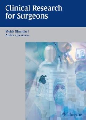 Bhandari / Jönsson |  Clinical Research for Surgeons | eBook | Sack Fachmedien