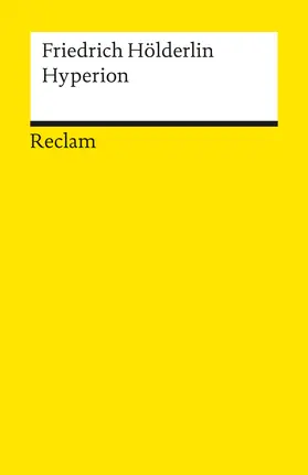 Hölderlin |  Hyperion oder der Eremit in Griechenland | Buch |  Sack Fachmedien