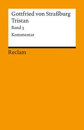 Krohn |  Tristan. Kommentar, Nachwort, Register | Buch |  Sack Fachmedien