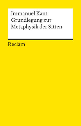 Kant / Valentiner |  Grundlegung zur Metaphysik der Sitten | Buch |  Sack Fachmedien
