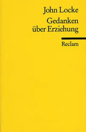 Locke |  Gedanken über Erziehung | Buch |  Sack Fachmedien